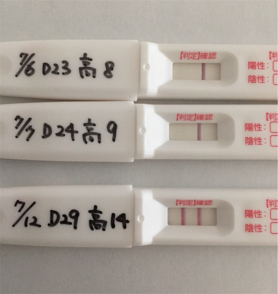 高温期何日目で検査薬 BT14日目（高温期20日目）妊娠検査薬